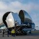 Ilustración para el artículo titulado El primer vuelo de la nave Orion de la NASA, en las entrañas del avión Super Guppy, en fotos